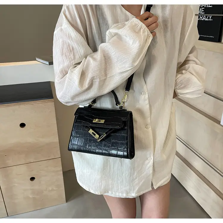 Vintage Brown Kelly Bag for Women Shoulder Crossbody — feature 34