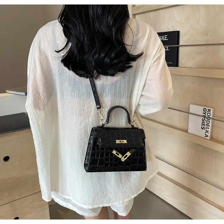 Vintage Brown Kelly Bag for Women Shoulder Crossbody — feature 36