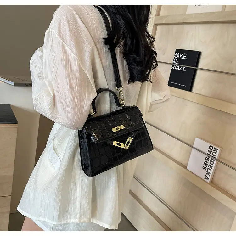 Vintage Brown Kelly Bag for Women Shoulder Crossbody — feature 39