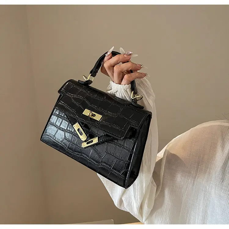 Vintage Brown Kelly Bag for Women Shoulder Crossbody — feature 42