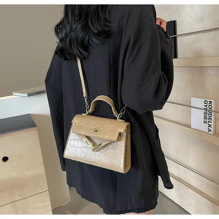Vintage Brown Kelly Bag for Women Shoulder Crossbody — feature 44