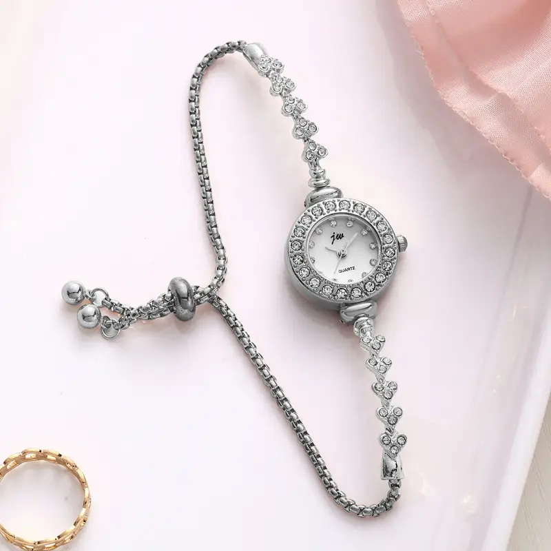 Goldie Women's Full Diamond Bracelet Watch