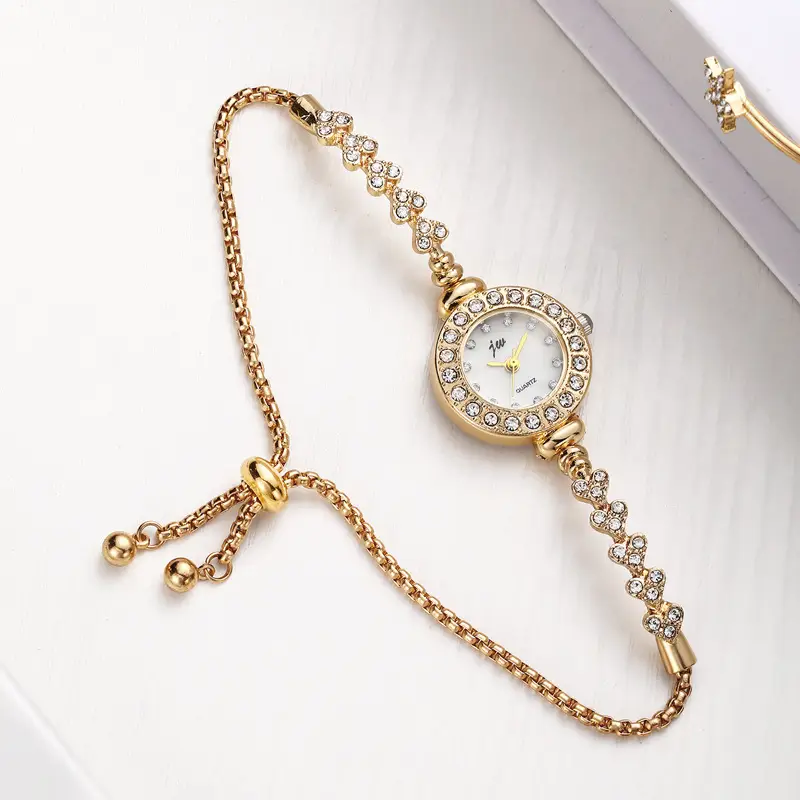 Goldie Women's Full Diamond Bracelet Watch