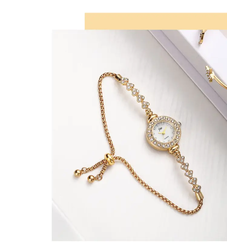 Goldie Women's Full Diamond Bracelet Watch — feature 10
