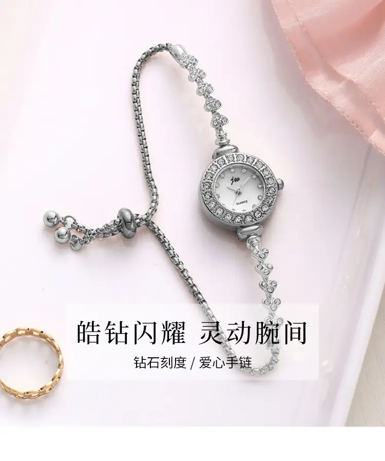 Goldie Women's Full Diamond Bracelet Watch — feature 2