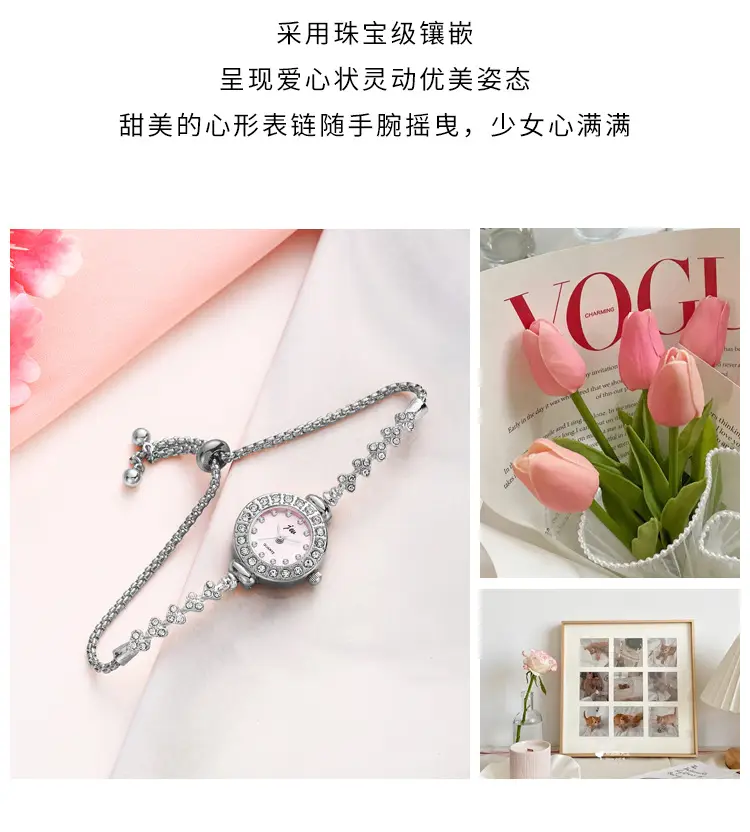 Goldie Women's Full Diamond Bracelet Watch — feature 3