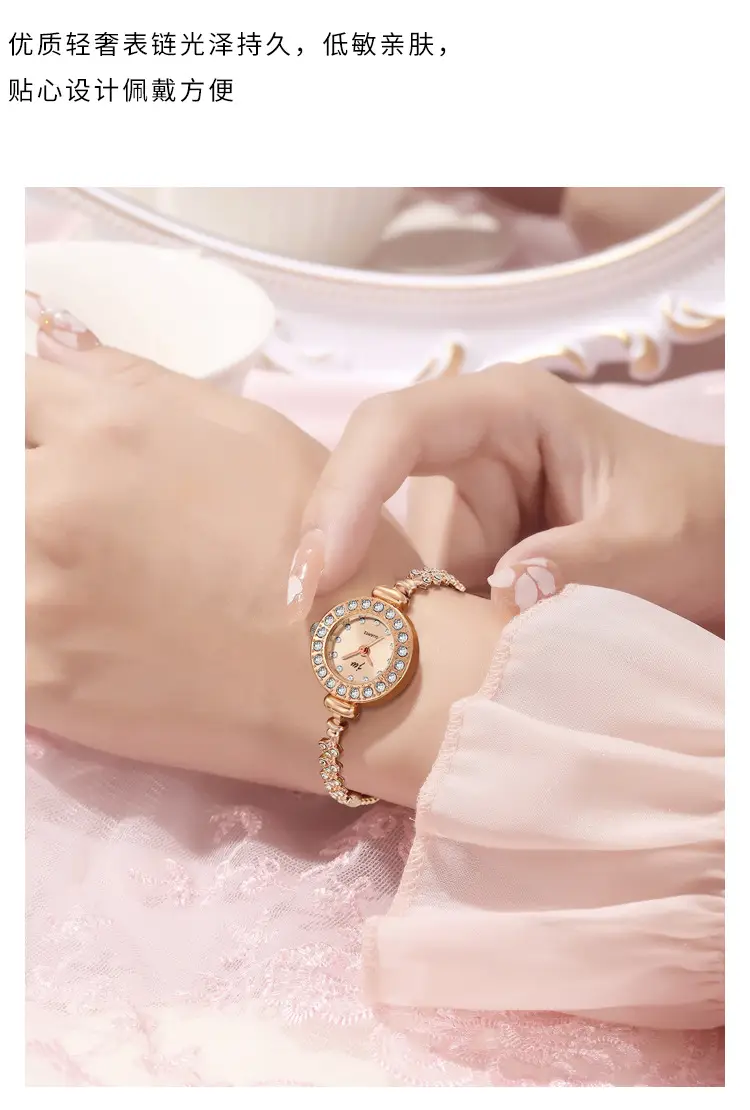 Goldie Women's Full Diamond Bracelet Watch — feature 5