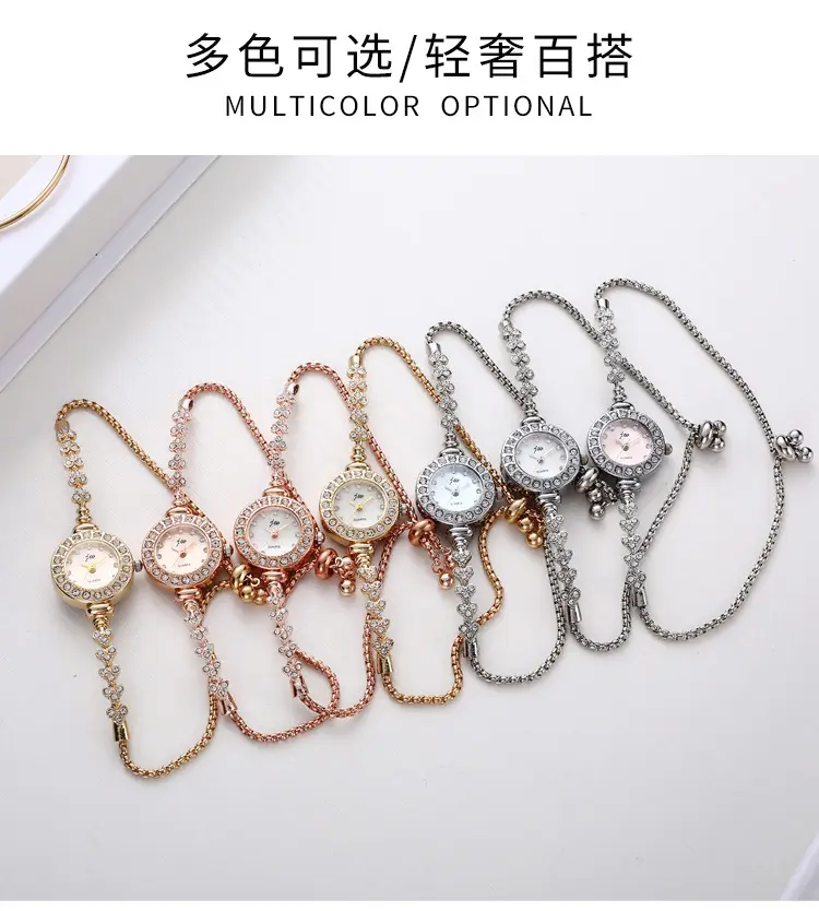 Goldie Women's Full Diamond Bracelet Watch — feature 6