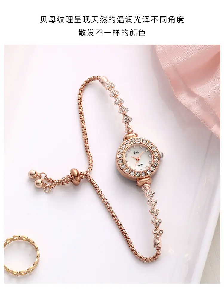 Goldie Women's Full Diamond Bracelet Watch — feature 8