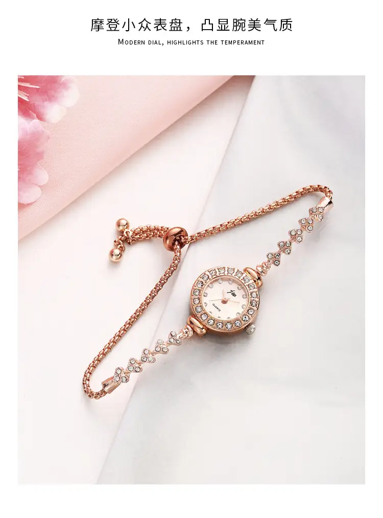 Goldie Women's Full Diamond Bracelet Watch — feature 9