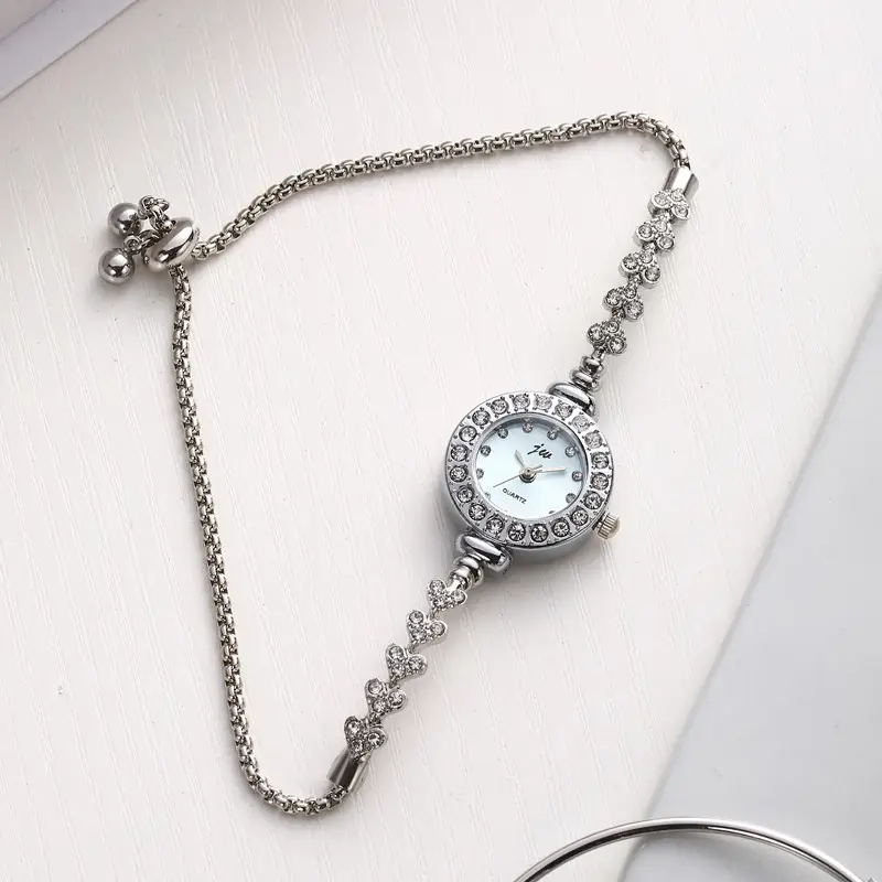 Goldie Women's Full Diamond Bracelet Watch