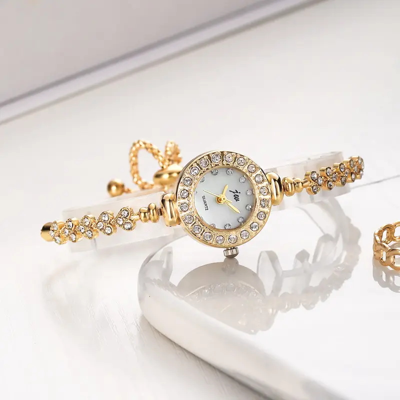 Goldie Women's Full Diamond Bracelet Watch