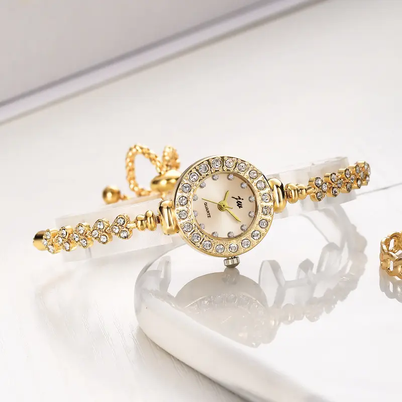 Goldie Women's Full Diamond Bracelet Watch