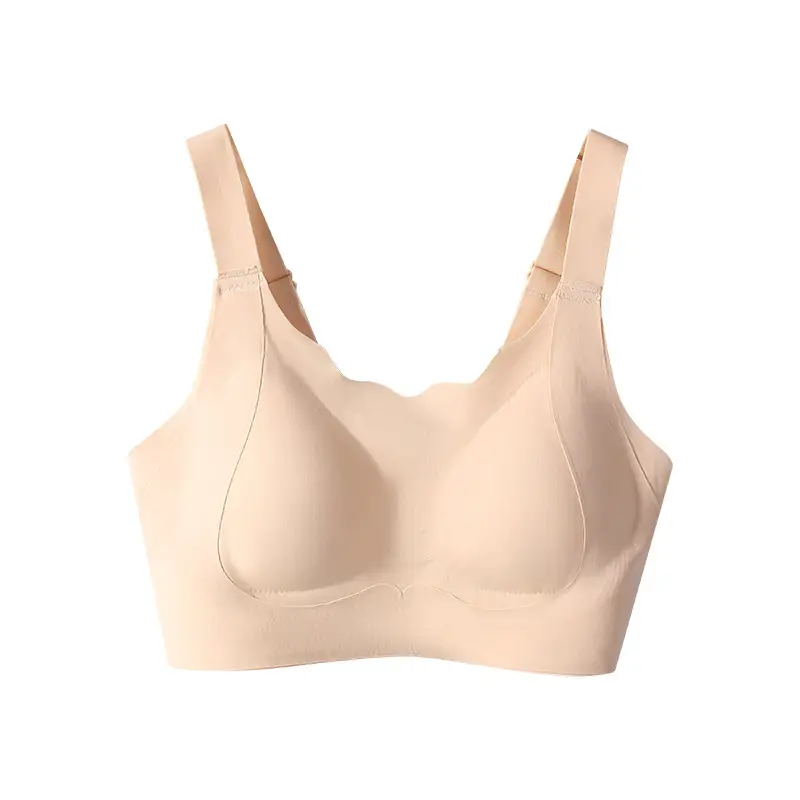 2024 Prosthetic Breast Bra for Women after Breast Surgery, Wireless, Seamless, Fake Breast, Fake Breast Two-In-One Bra, Special for Prosthetic Breasts