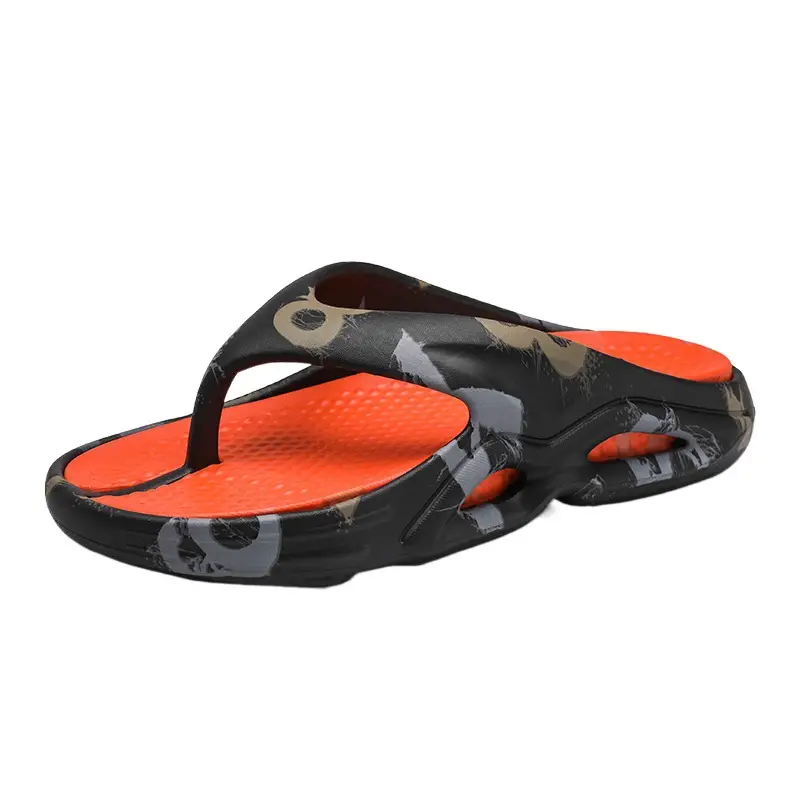 New EVA Flip-Flops Men's Summer Trendy Non-Slip Flip-Flops Men's Outer Wear Thick-Bottom Wear-Resistant Beach Sandals - Image 8