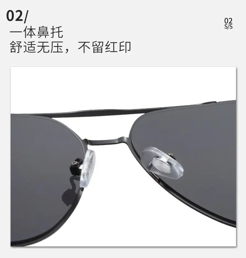Men's UV400 Polarized Driving Sunglasses Green — feature 13