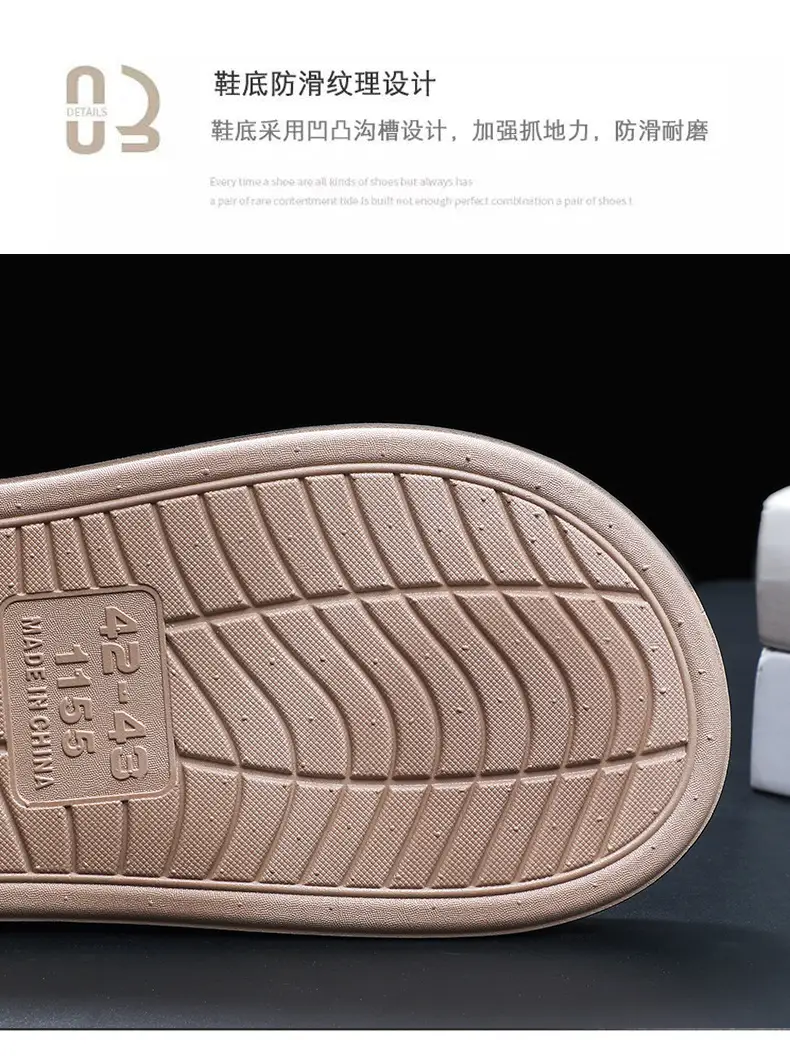 Men's Rocky Casual Sandals Black Brown Flip Flops — feature 7
