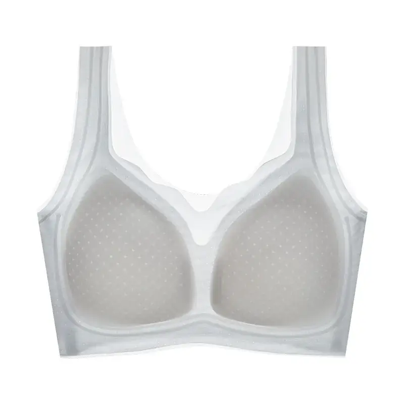Jelly Push-Up Bra Wire Free Fixed Cup - Image 10