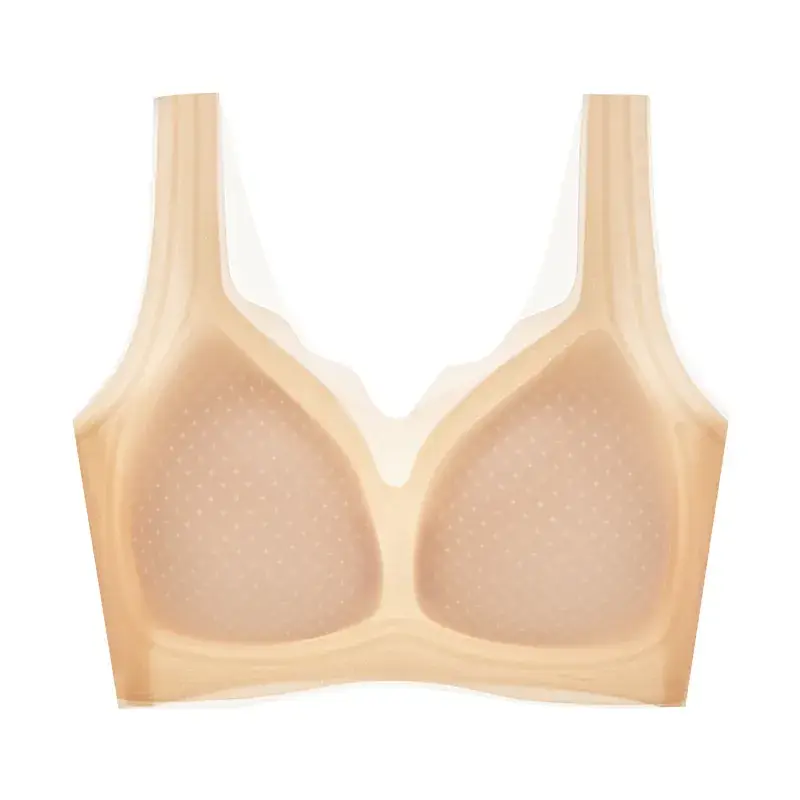 Jelly Push-Up Bra Wire Free Fixed Cup - Image 4
