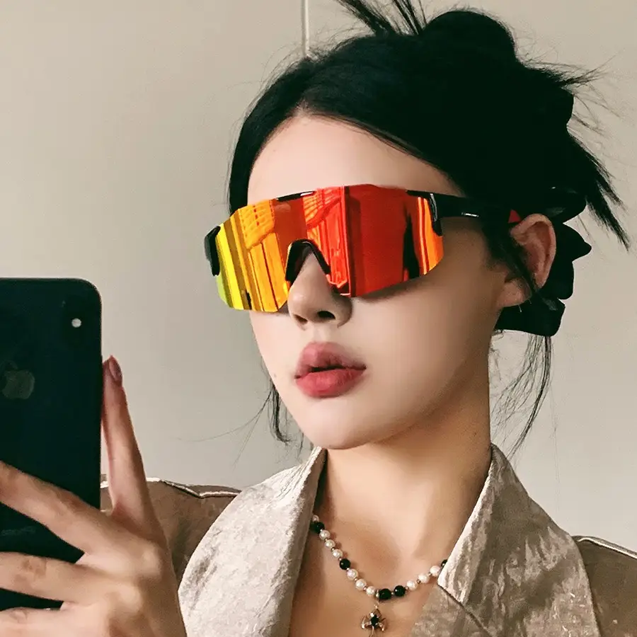 Men Windproof Color-Changing Sunglasses Night Cycling - Image 9