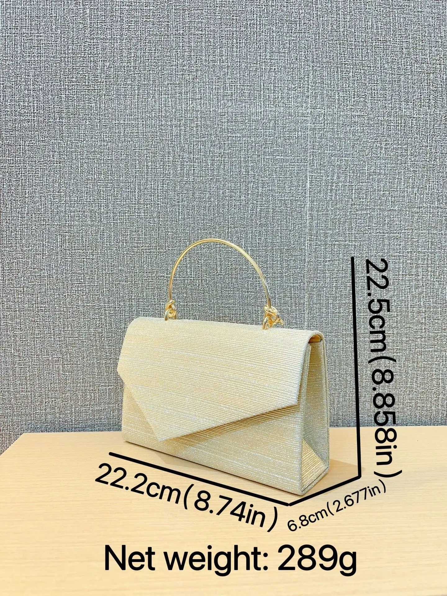 Golden Sequin Crossbody Bag for Women — feature 1