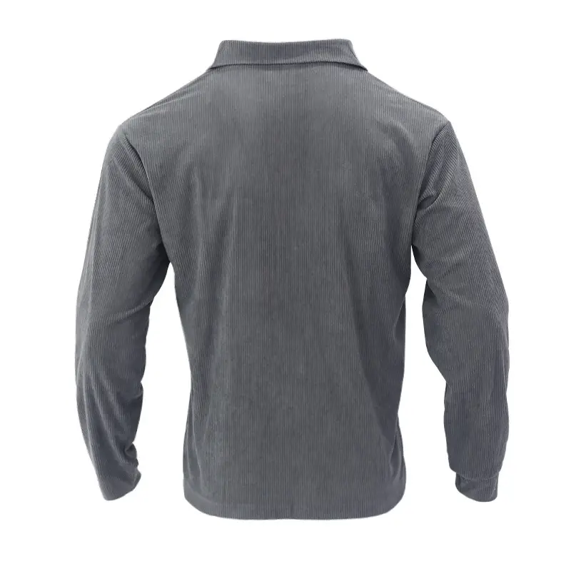 Men's Slim Fit Corduroy Shirt 2024 Multi Color — feature 10