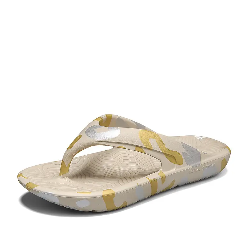 Men's Black Graffiti Flip Flops Wholesale Summer - Image 3