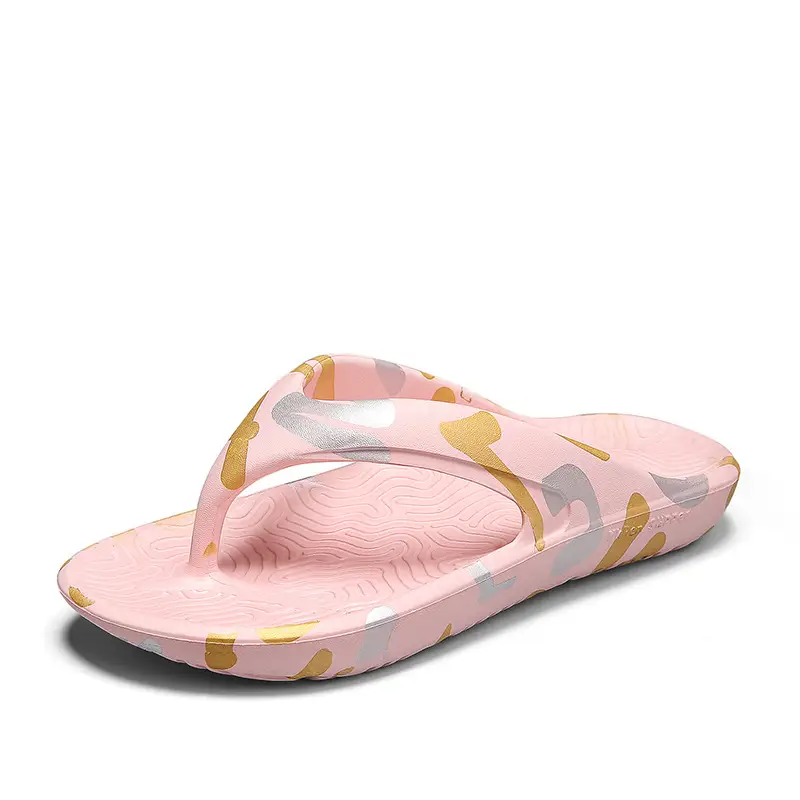 Men's Black Graffiti Flip Flops Wholesale Summer - Image 5