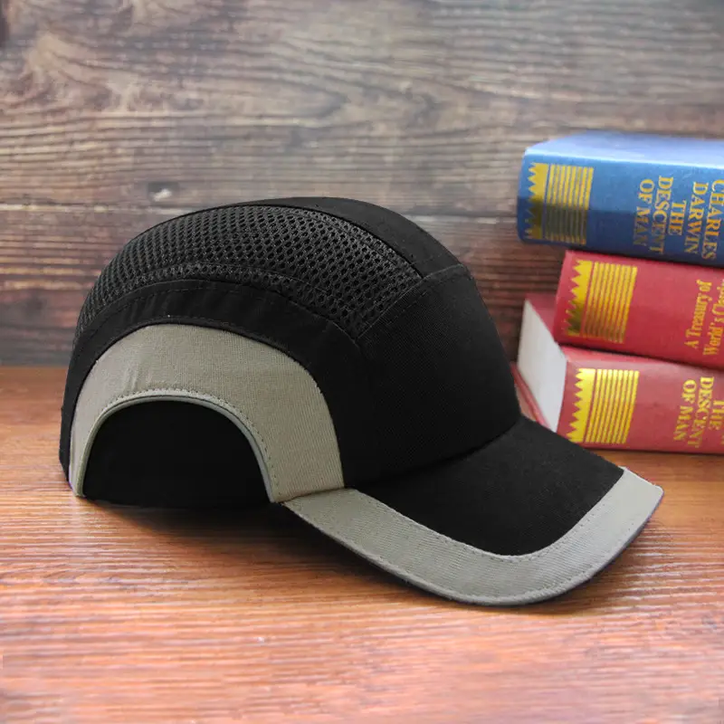 Blue Baseball Cap with Protective Backrest & Anti-Collision Design - Image 7