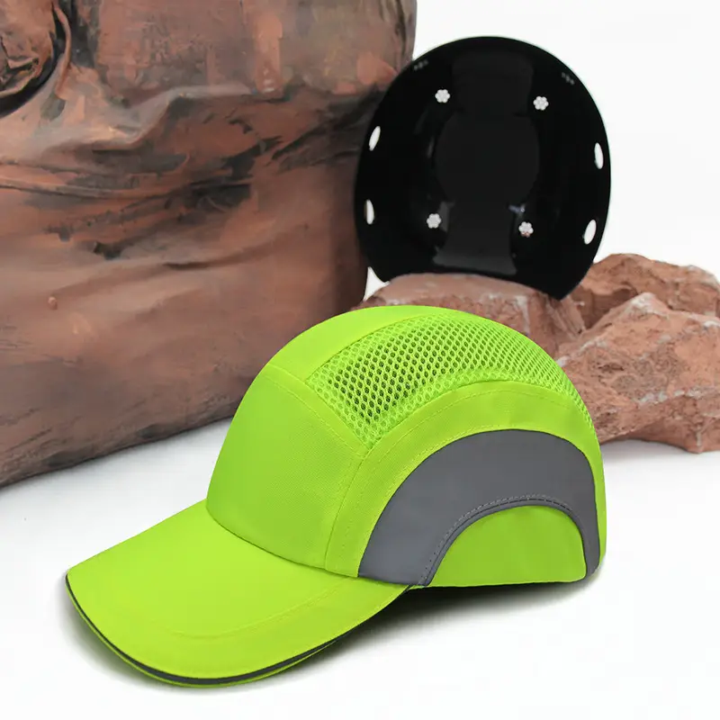 Blue Baseball Cap with Protective Backrest & Anti-Collision Design - Image 5