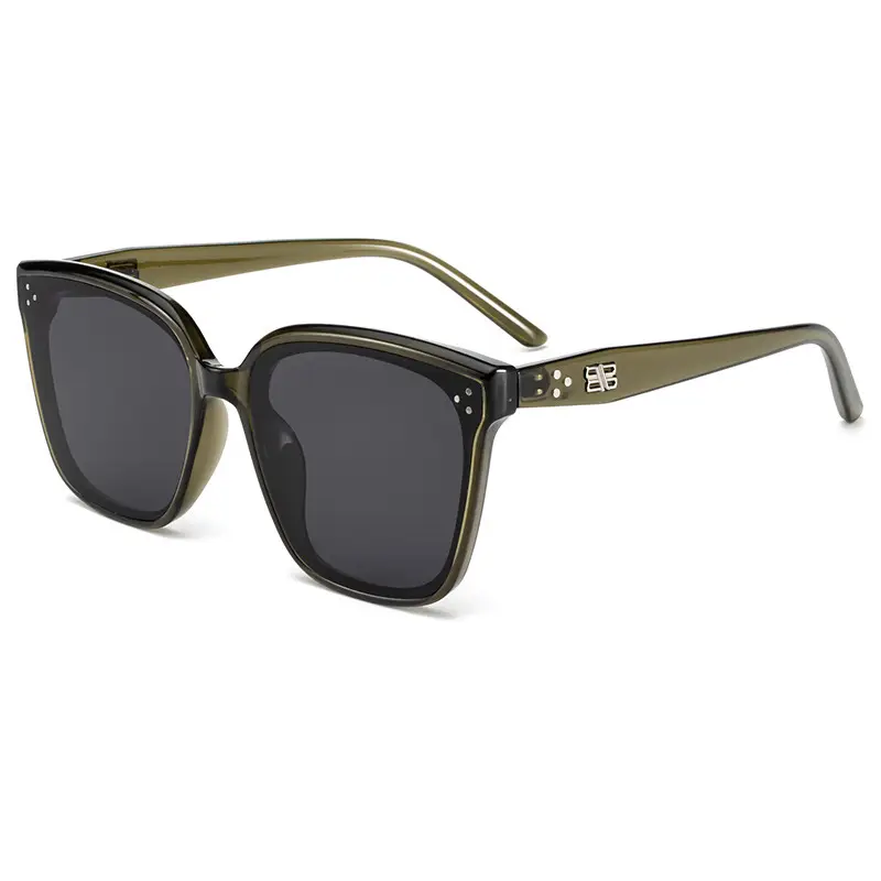 Women Square Frame Sun Glasses 2024 UV Protective