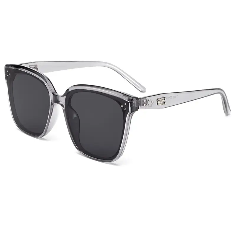 Women Square Frame Sun Glasses 2024 UV Protective