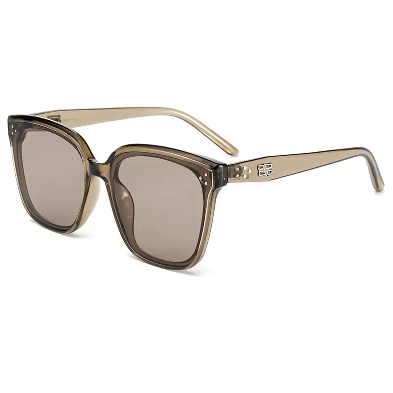 Women Square Frame Sun Glasses 2024 UV Protective