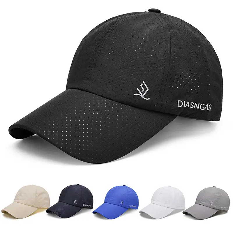 Women Running Cap Black Breathable Sun Protection - Image 7