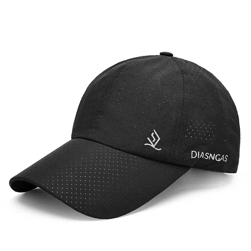 Women Running Cap Black Breathable Sun Protection - Image 11
