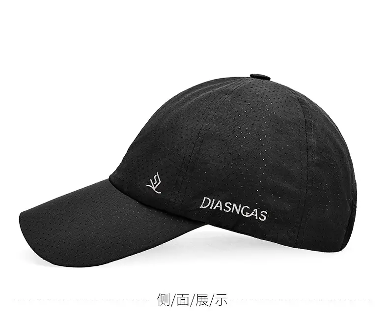 Women Running Cap Black Breathable Sun Protection — feature 10