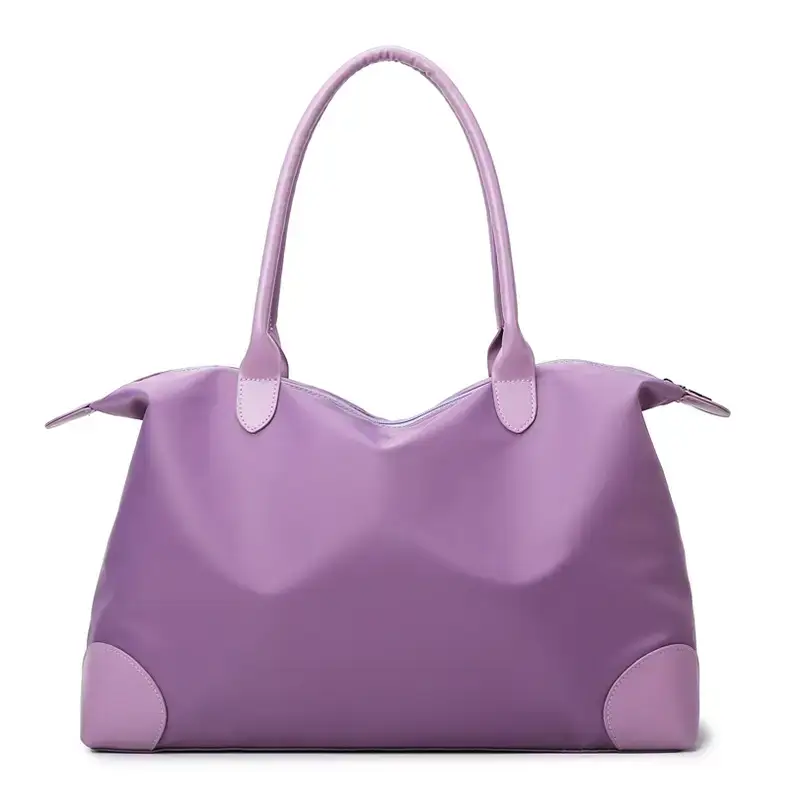 Women's Pink Waterproof Shoulder Bag Large Capacity - Image 3