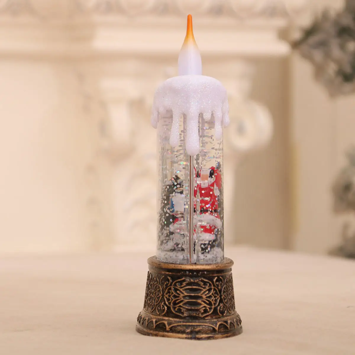 Christmas Water Injection Candle Lamp with LED Light — feature 8