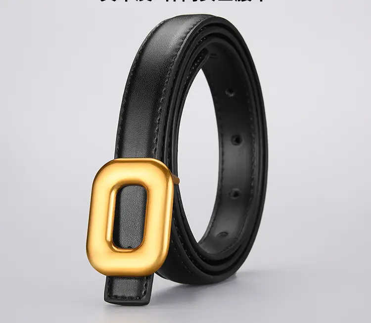 Winter Clearance Genuine Leather Belt Black Brown Brown — feature 10