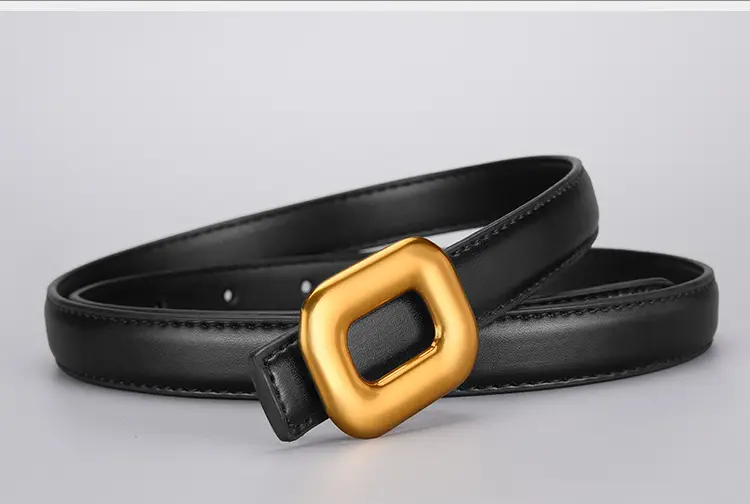 Winter Clearance Genuine Leather Belt Black Brown Brown — feature 15