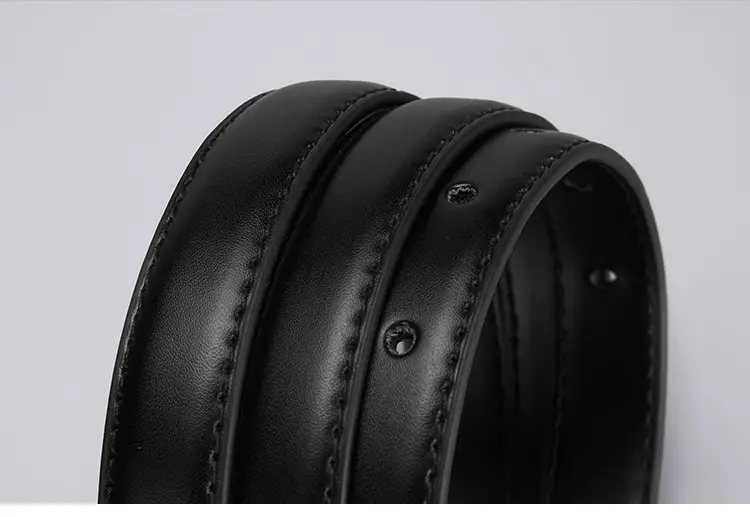 Winter Clearance Genuine Leather Belt Black Brown Brown — feature 17