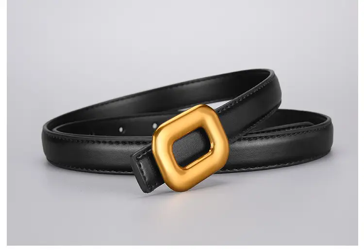 Winter Clearance Genuine Leather Belt Black Brown Brown — feature 33