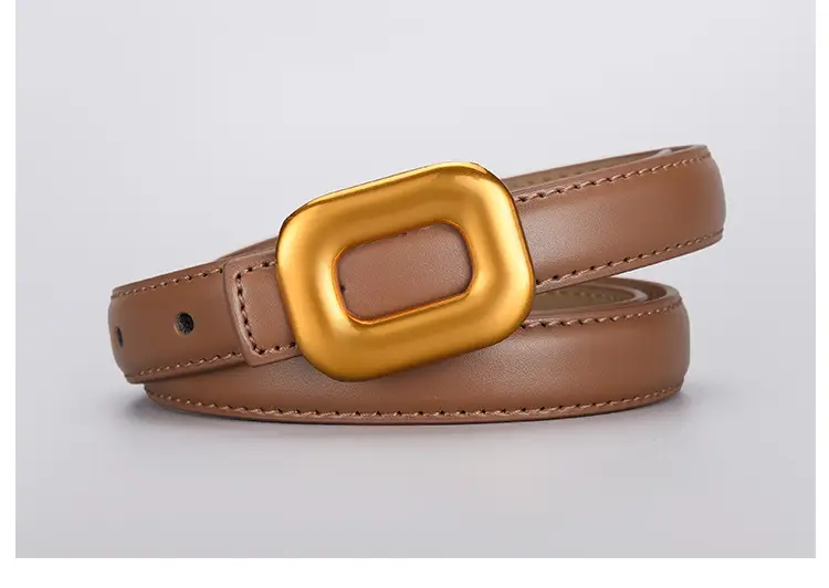 Winter Clearance Genuine Leather Belt Black Brown Brown — feature 35