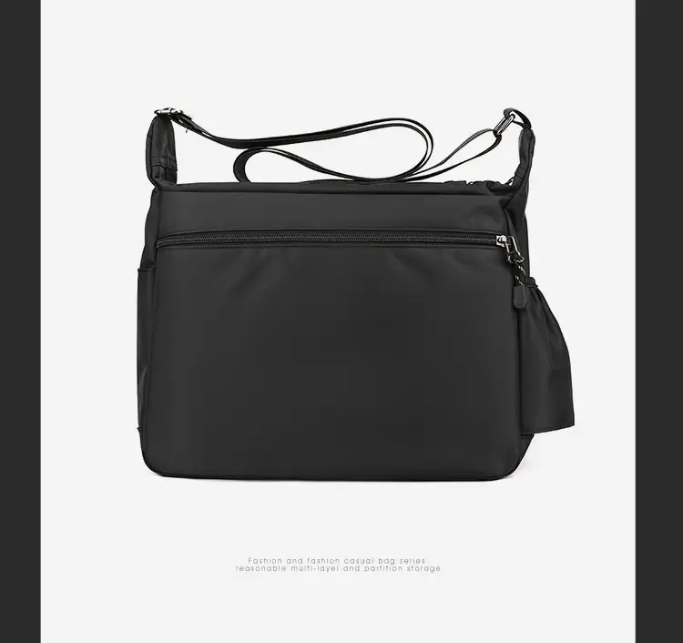 Men's High-end Crossbody Bag Large Capacity Black — feature 23