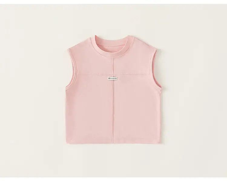 Yubao Boys Sleeveless Pink Vest XY42116 — feature 17
