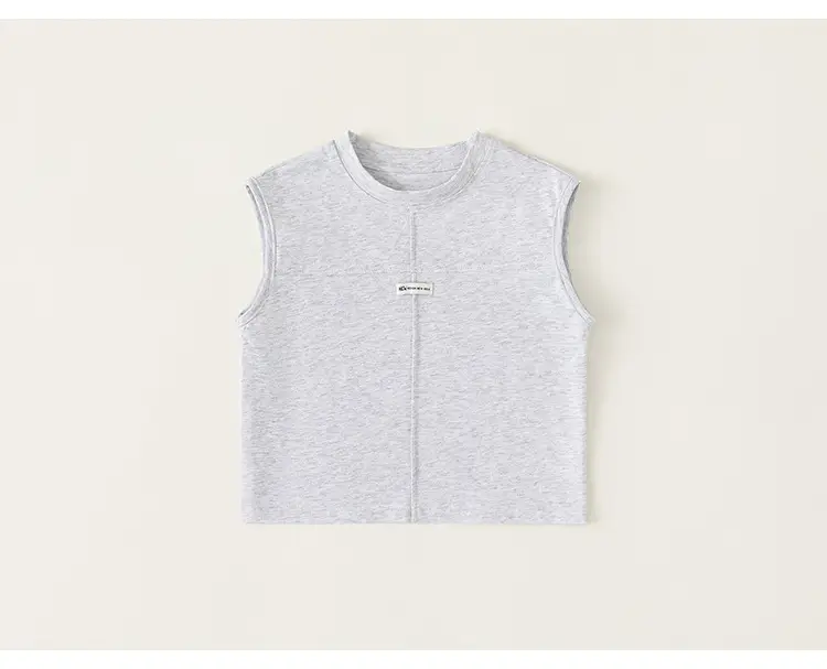 Yubao Boys Sleeveless Pink Vest XY42116 — feature 18
