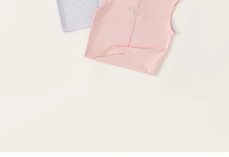 Yubao Boys Sleeveless Pink Vest XY42116 — feature 4