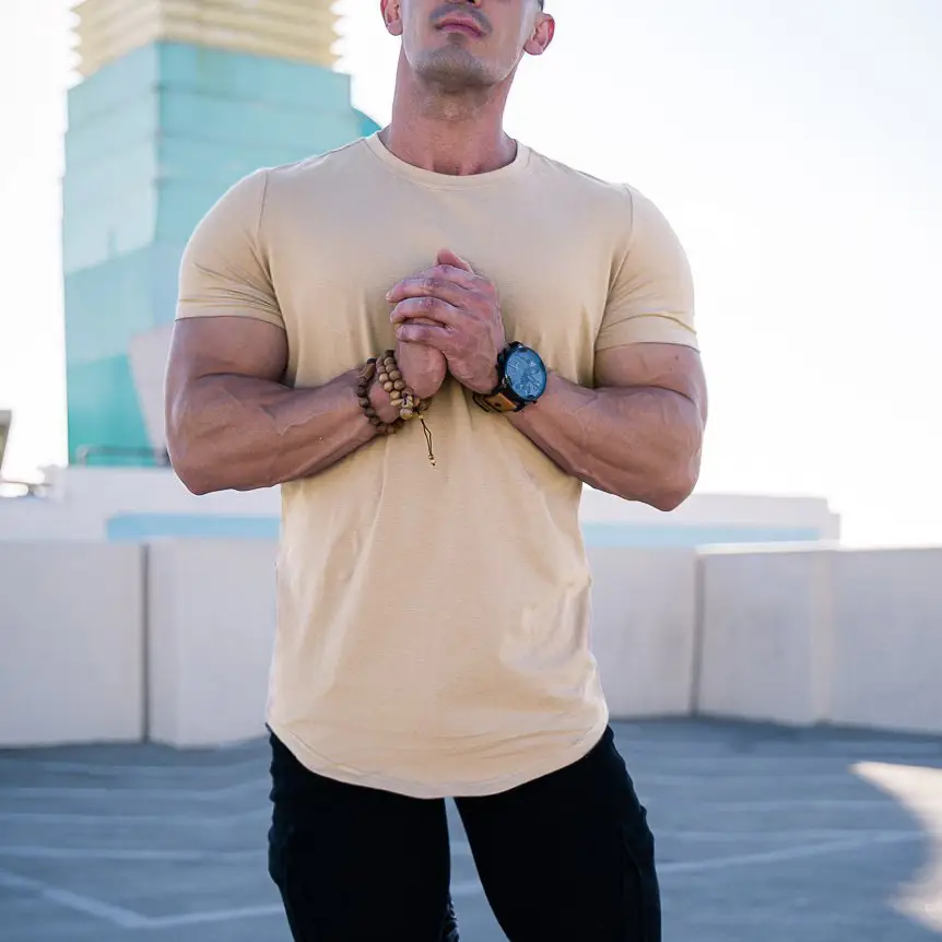 2024 Summer Slim Fit Muscle Doctor T-Shirt Gray - Image 3