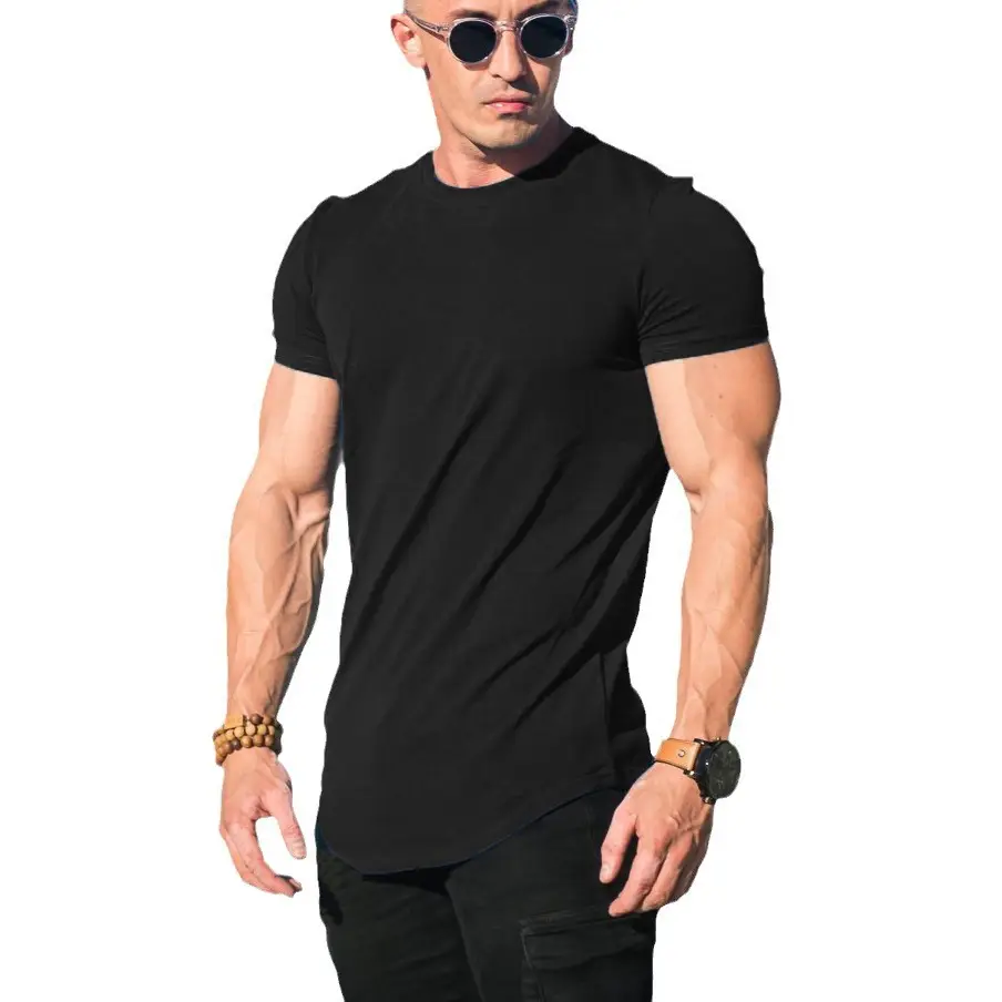 2024 Summer Slim Fit Muscle Doctor T-Shirt Gray - Image 7