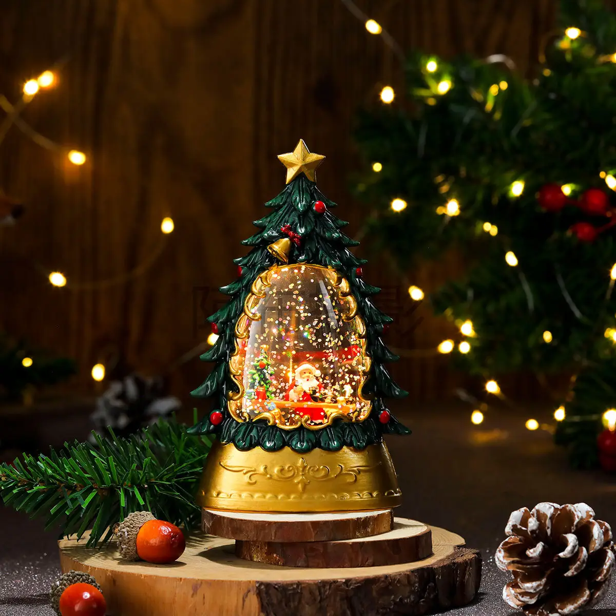 Christmas Tree Shape Candle Lamp for Kids Decor — feature 11